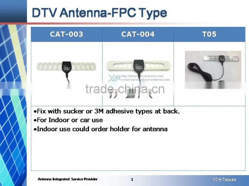 Car DVB-T2 antenna