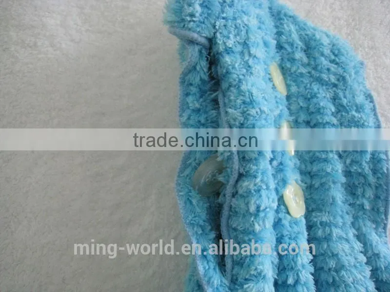 Blue Honeycomb Fabric Patent Lovely Hanging Hand Towel