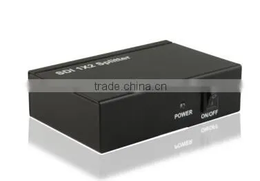 SDI Splitter 1x2 Support Cable >100M , Support 3G/HD/SD-HDMI . Full HD