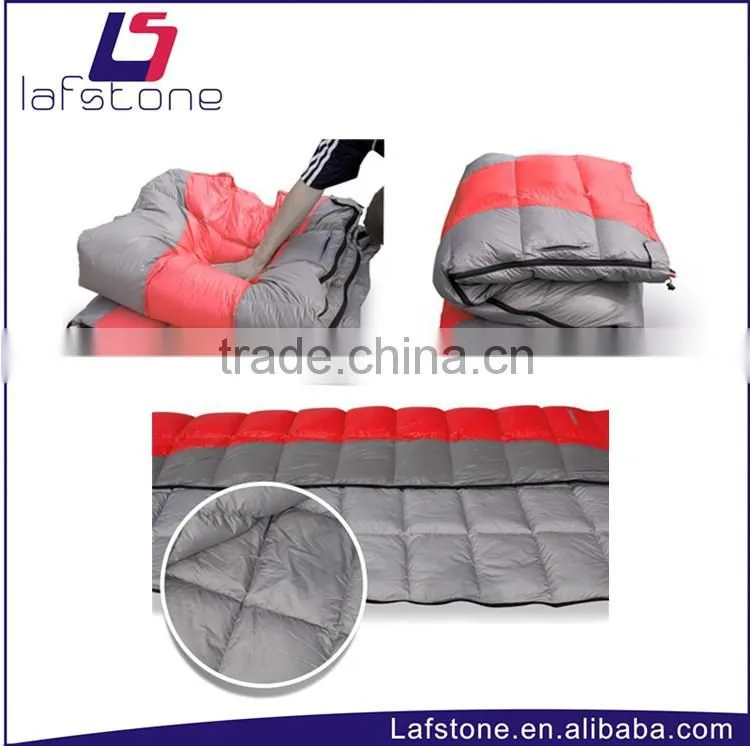 Duck down camping sleeping bag