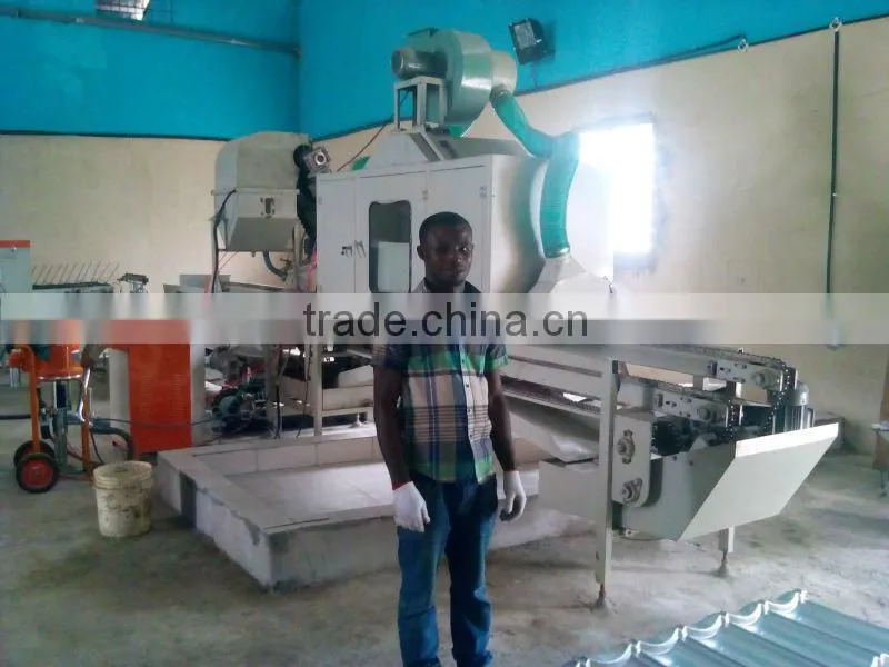 2015 new product!!! stone coated roof Tile production line
