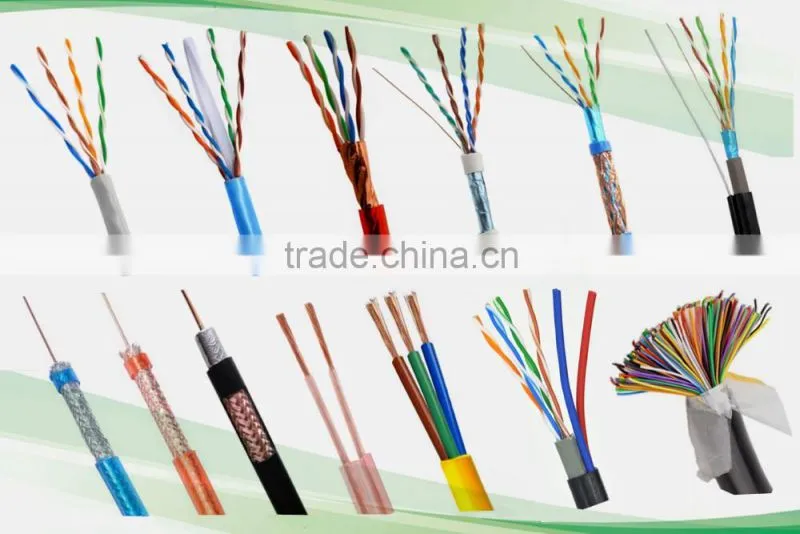 1000FT 23AWG 0.56mm copper or cca Twisted Pair Network Cat6 Outdoor Shielded FTP Cable
