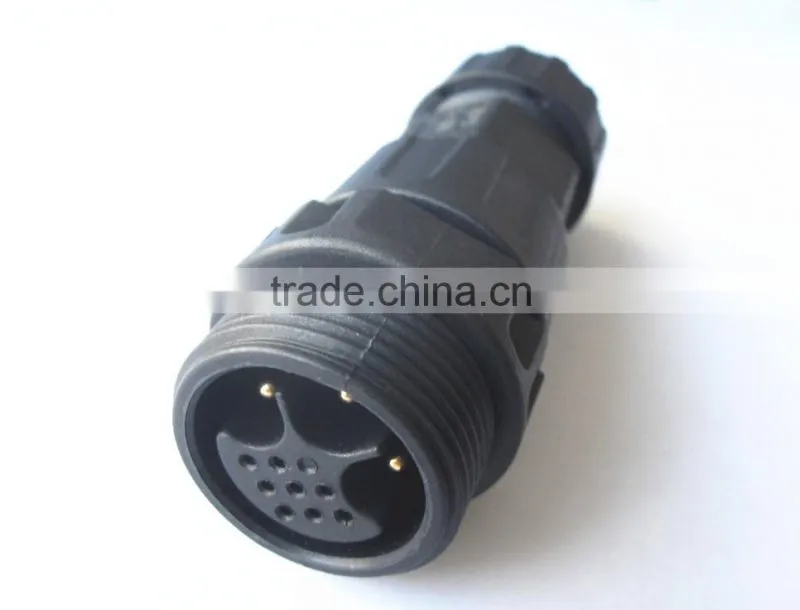 LLT M25 3+8 pin power and signal connector waterproof cord to cord connector