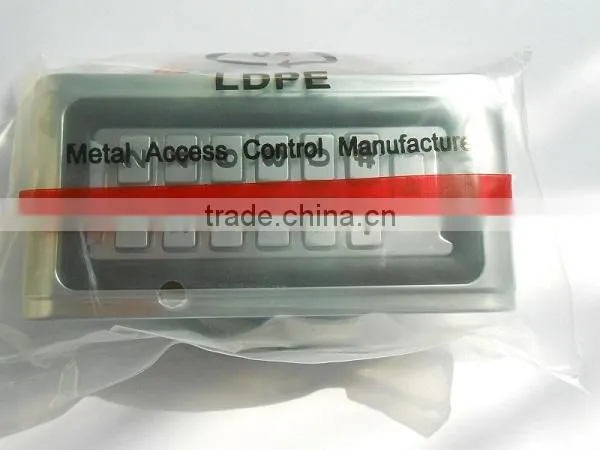 IP68 Waterproof Door Keypad for Interior or Exterior Use MA10