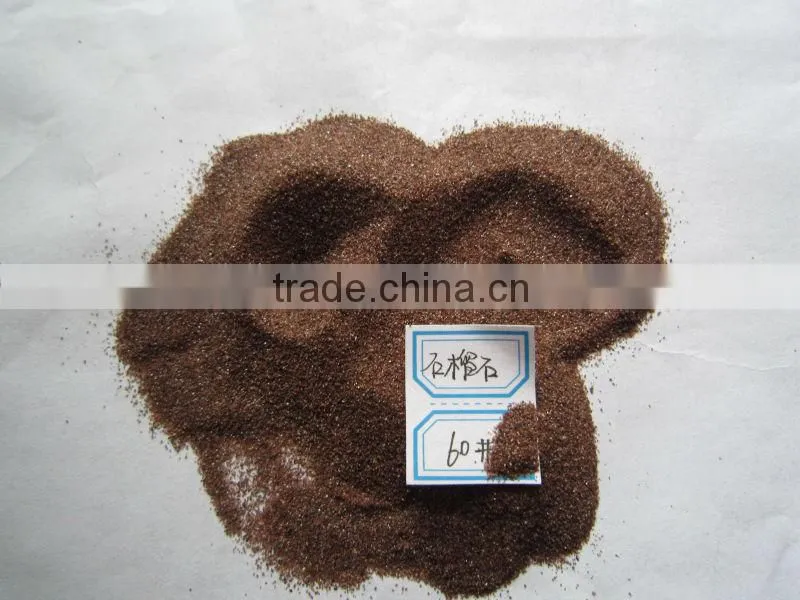 2014 hot sale Sandblasting & Waterjet Cutting 80 Mesh Garnet Sand