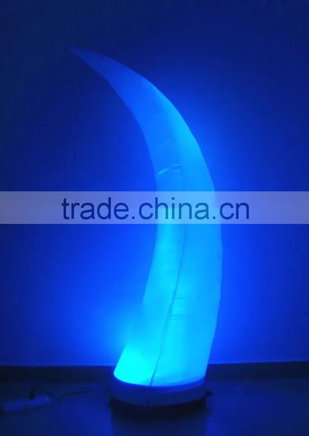 2013 best selling inflatable events decoration cheap led air cone, inflatable cone light
