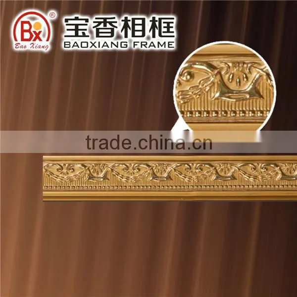 Baoxiang 9037-2LG 4.3*1.3cm China wood decorative mouldings