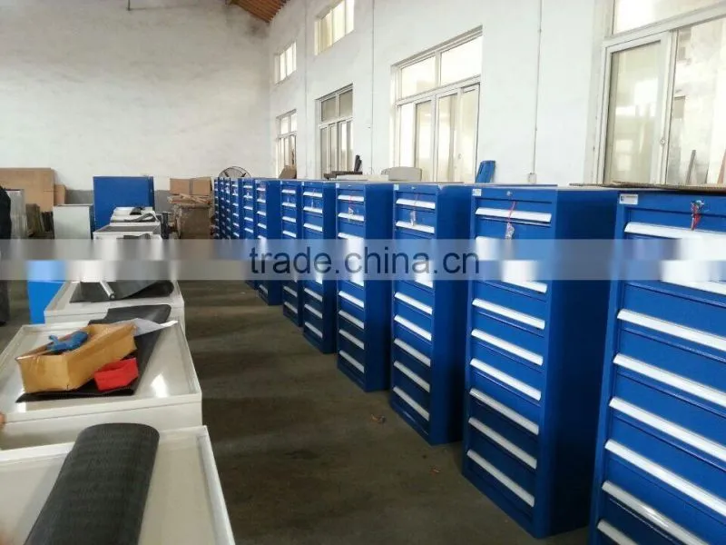 1.45m high workshop drawers steel cabinets metal tool boxes