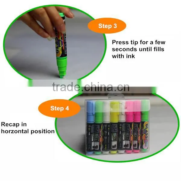 hot selling colorful marker for all non-porous surfaces shoe marker