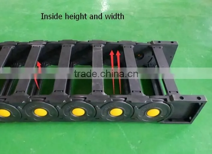 Free sample cnc drag chain carrier cable chain for cnc machine