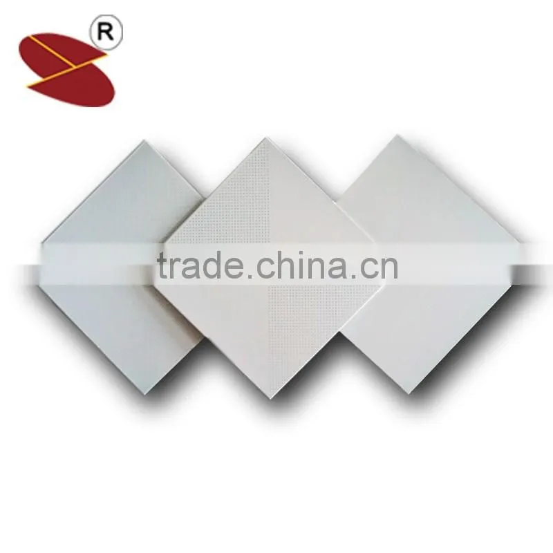 Customized ceiling tiles fireproof aluminum decorative panel