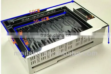 The latest barbecue grill/oven/easy to clean barbeque equipment/use for restaurant,bars,catering/CE,UL