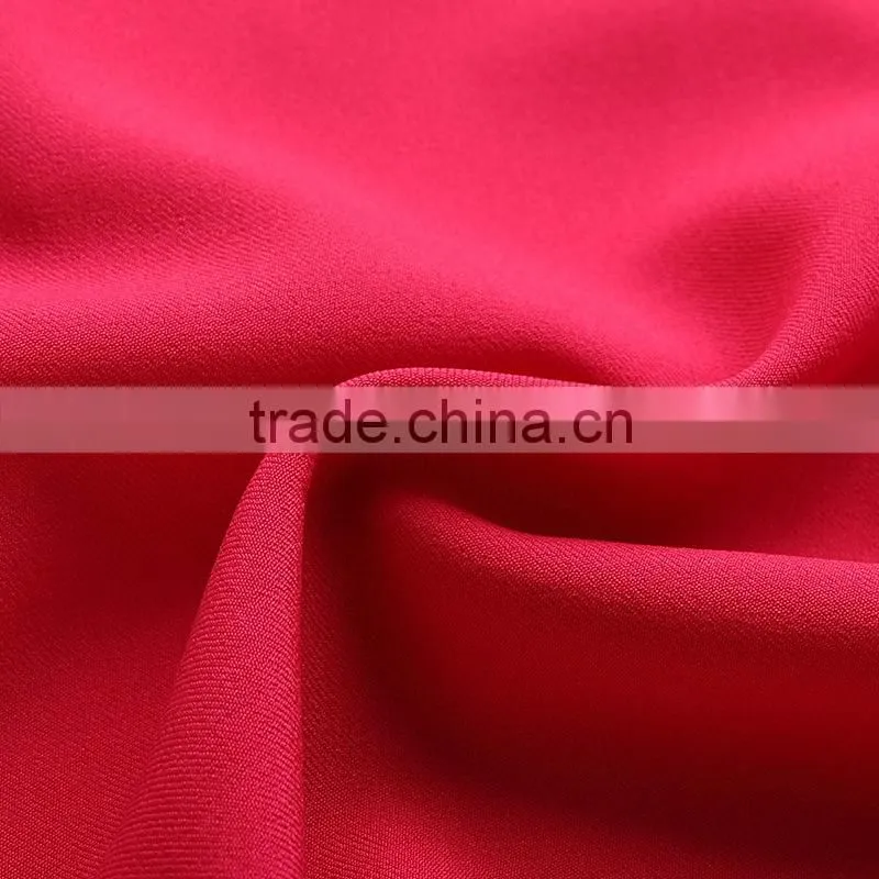 China supplier 100% Polyester shiny Workwear Uniform Twill brushed Fabric