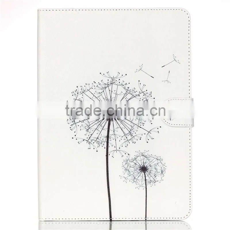 Hot Sale Canterbury Bell Design Leather Stand Holder Flip Cover For iPad Pro 9.7 Inch Tablet Leather Folio Case Wholesale