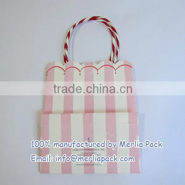 KRAFT PAPER PRINCESS BIRTHDAY GIFT BAGS MULTI PARTY PAPER PARTYWARE BAGS