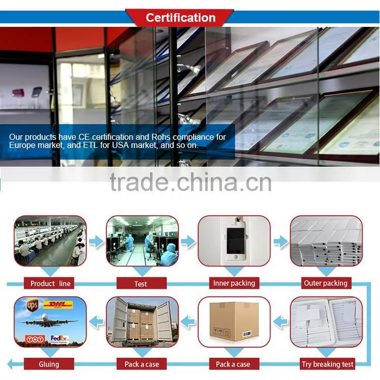 Shenzhen LCD supplier mobile phone LCD for iPhone 5s with full QC inspection