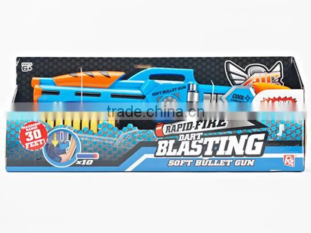 HOT SELLING!Colorful super quality EVA soft bullet gun toy for children ,boy toys ,TG15080054