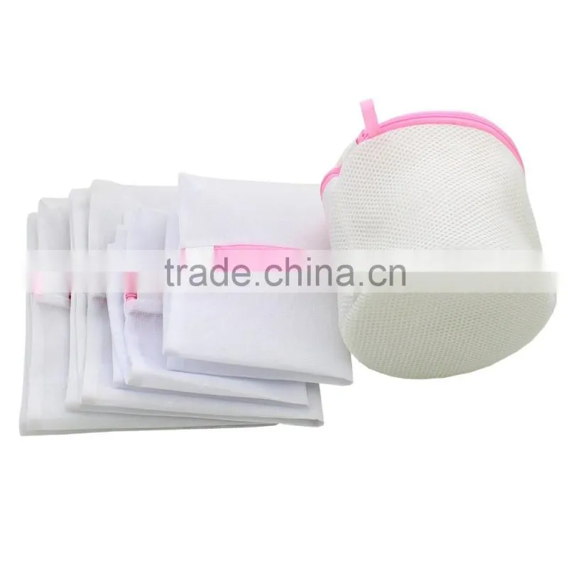 Set of 5 Delicates Lingerie Underwear Laundry Washing Mesh Wash Bags for Sock, Bra, Garment, Blouse, Hoseiery, Stocking