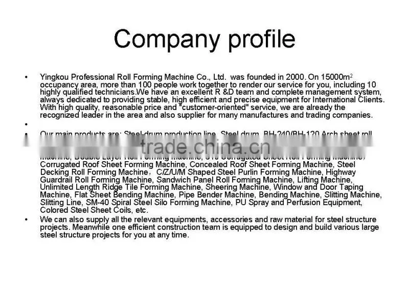 Steel drum production line/Steel drum manufacturing plant or steel drum making line /drum making machine