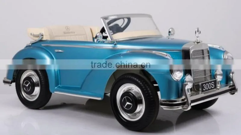 licensed mercedes benz 300s 12v battery operated car toy ride on car for kids with 2.4G R/C