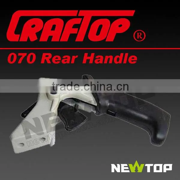 china gasoline chainsaw parts metal handle grip