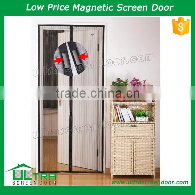Magic Soft Material Mesh Door Screen Curtain
