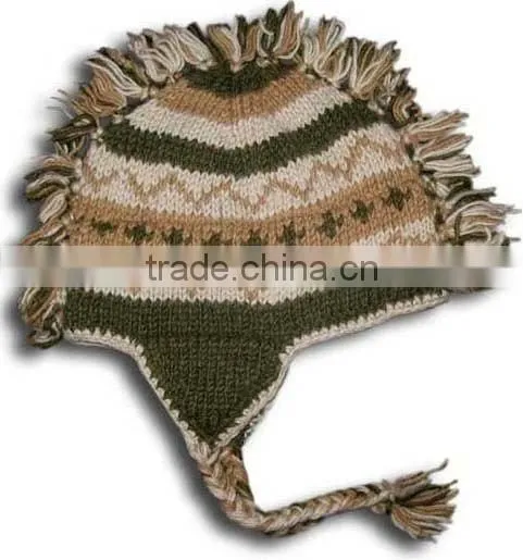 Knitted Mohawk Hat