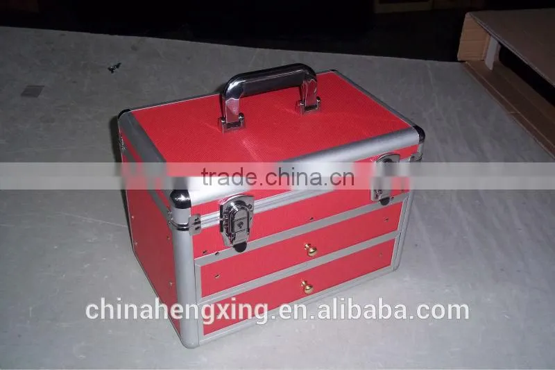 silver tool box,tool case,hard case tool suitcase with drawers,tool case,hard case tool box