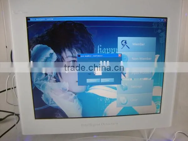 Degital Magic Mirror Hair Analysis Machine