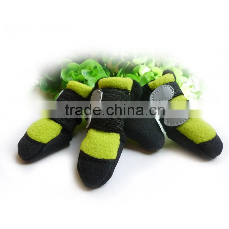 JML 2014 new pet products warm dog shoes for slippery floors