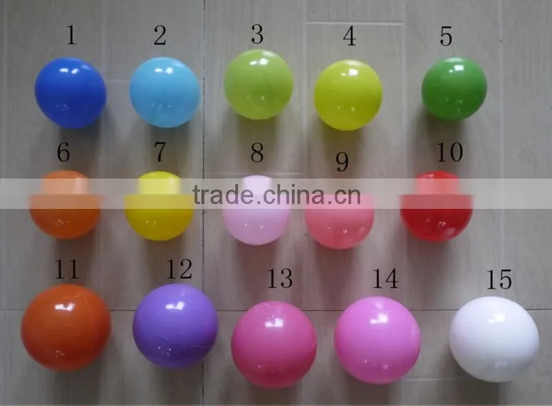 Jumping plastic ball toy