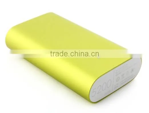 XIAOMI 5V 1.5A 5200mAh Power Bank for Smartphone Tablet Green