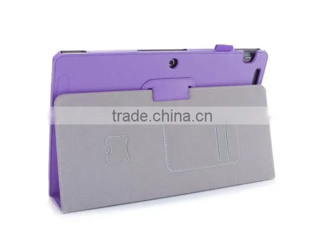 Folding 11.6 Inch Tablet Case Flip Stand PU Leather Tablet Cover