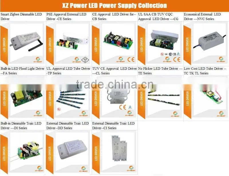 China Xiezhen Power 40W 30-40V Constant Voltage Single Output Driver LED