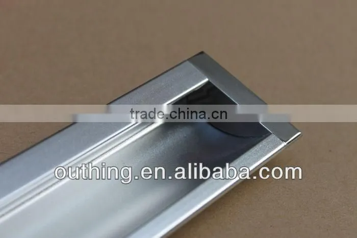 decorative metal recessed cabinet handle