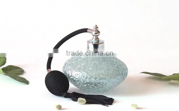 130ml High-grade unique design air bag spray glass perfume bottle