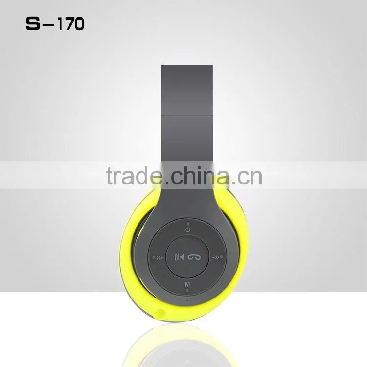 SNHASLAR S170 hot sale black bluetooth headphone, Headphones for wholesales, headphones wireless headset