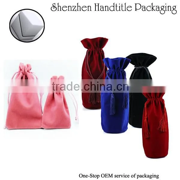 colorful high quality velvet pen pouch