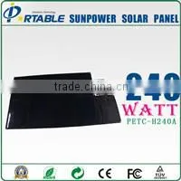 dual usb port solar charger foldable 14w