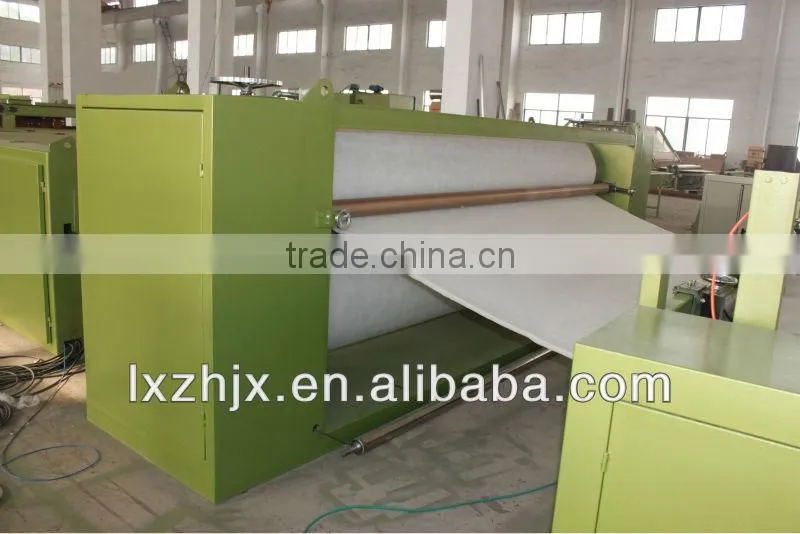 WJM series nonwoven waddings line, non woven polyester fiber wading production line, bedding line