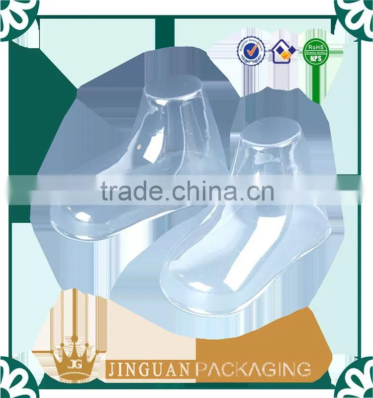 High quality custom vaccum formed plastic blister shoes tray