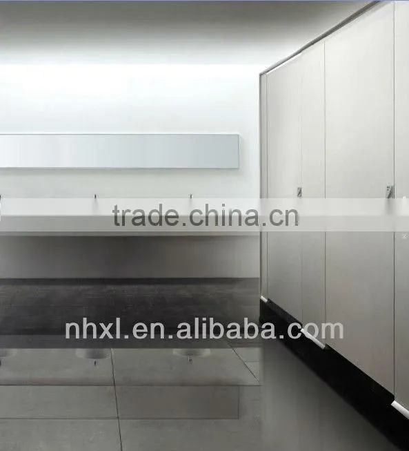 Sunleaf 18mm toilet partition system /HPL/partition/toilet partition accessories