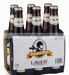 Take away 6 pack beer paper packaging box