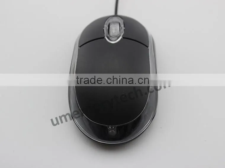 Promotional wired ultra-thin mini mouse usb charging support notebook desktop