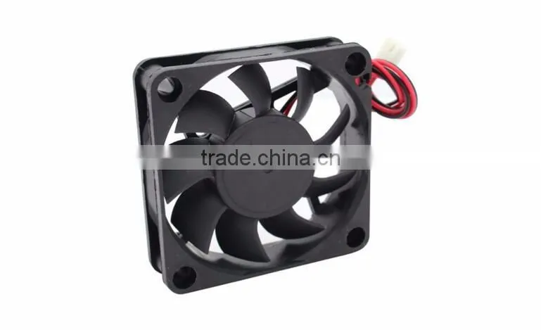 2 Wire 12V 3D Printer Equipment Brushless DC Cooling Fan 6CM 60MM 60x60x15MM