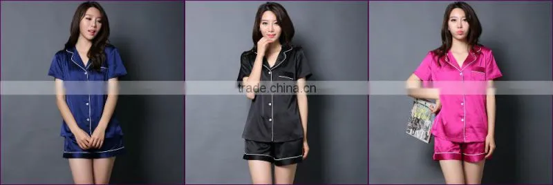 Contra Lux WoMen's Silk Pajama Manly & Elagant Short PJ set