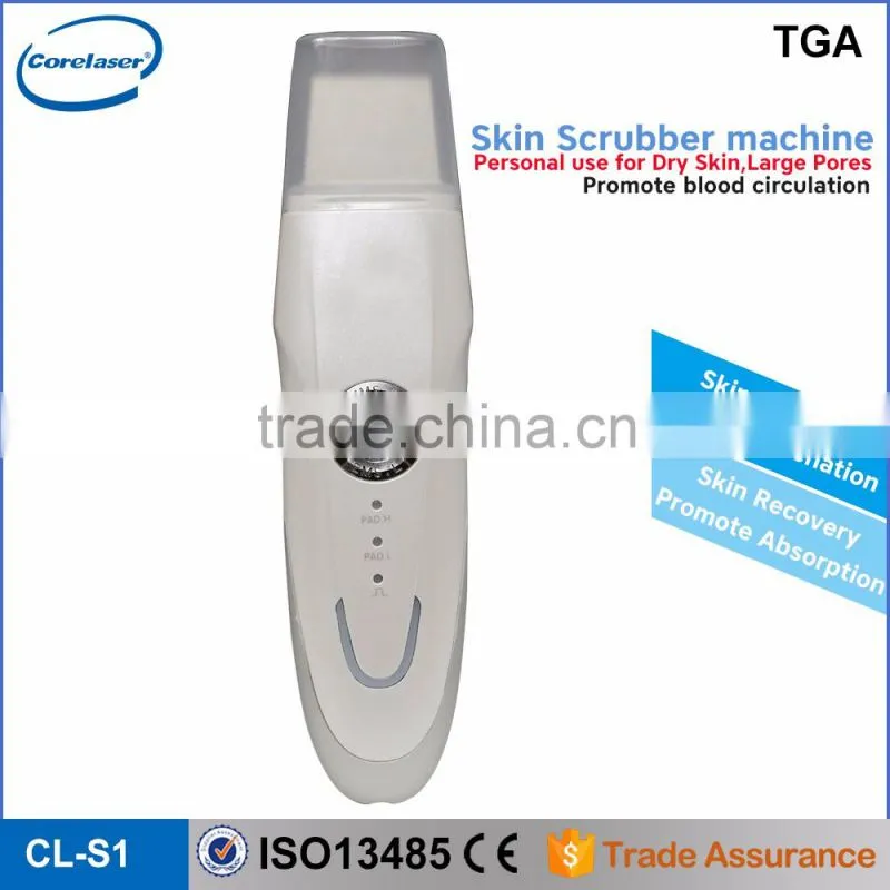 Portable New arrival ultrasonic cleaners ultrasonic skin scrubber with CE approved