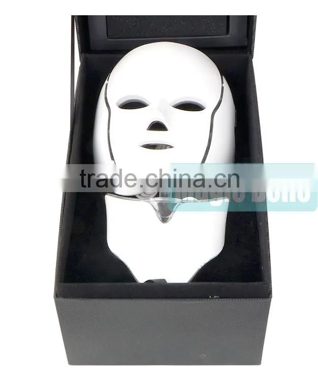 Newest generation 3 colors light Photon PDT LED Facial Skin Rejuvenation with CE