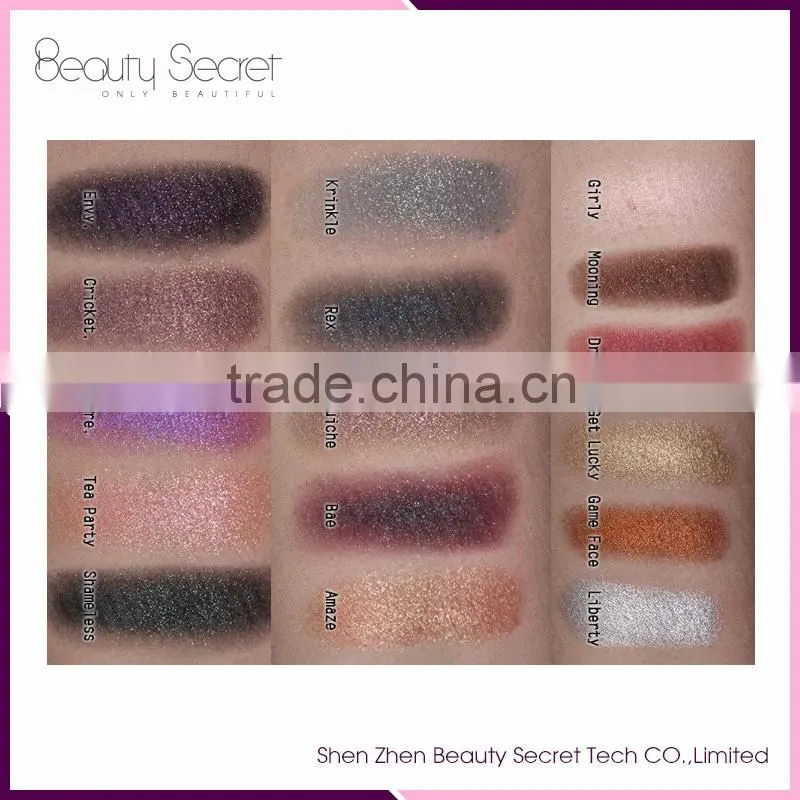 the newest beautiful make up cosmetics glitter eyeshadow