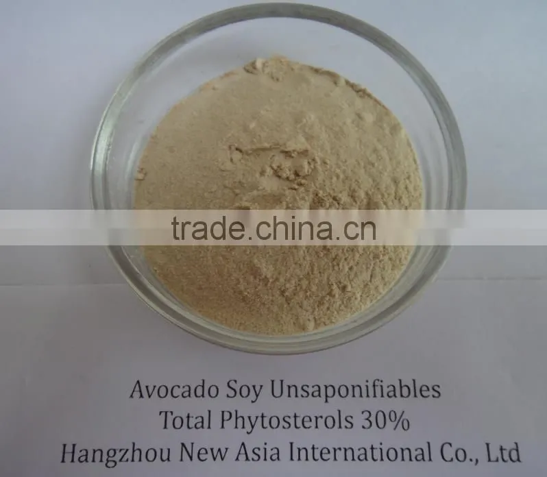 100% Pure Avocado Soy Unsaponifiables extract powder 30% 40% Total Phytosterols
